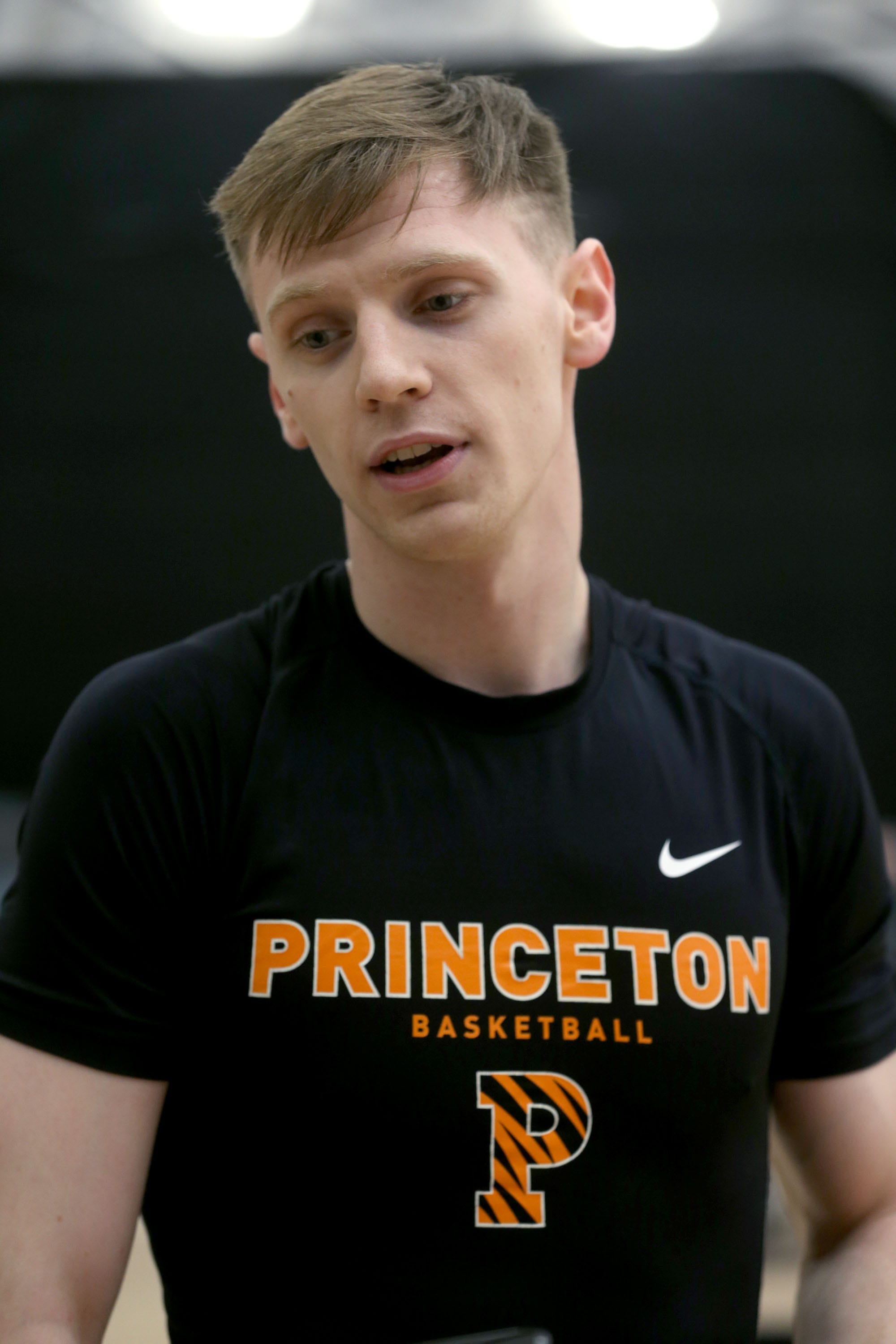 Princeton University Guard Matt Allocco speaks with the media at the University's Jadwin Gym Monday afternoon, March 20, 2023. The team were preparing for their NCAA Sweet 16 appearance.

Basketball Princeton Men S Basketball Sweet 16 Team Practice