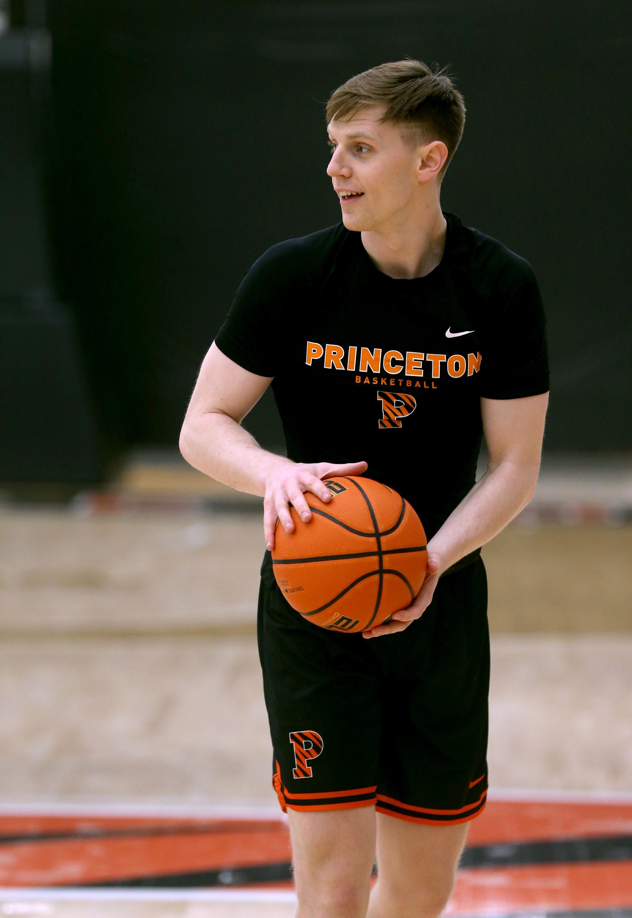 Princeton University Guard Matt Allocco on the court at the University's Jadwin Gym Monday afternoon, March 20, 2023. The team were preparing for their NCAA Sweet 16 appearance.

Basketball Princeton Men S Basketball Sweet 16 Team Practice